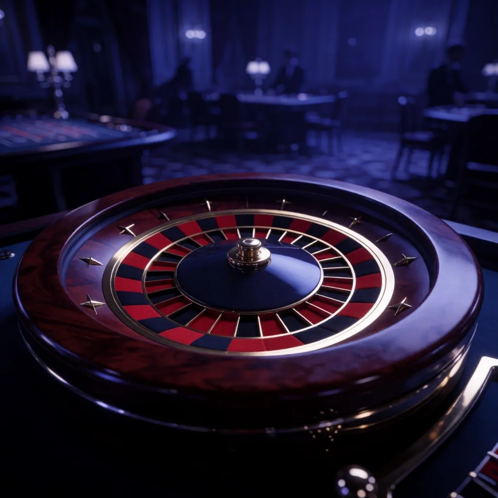 Roulette en acajou